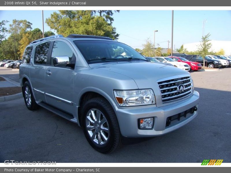 Silver Indulgence / Charcoal 2008 Infiniti QX 56