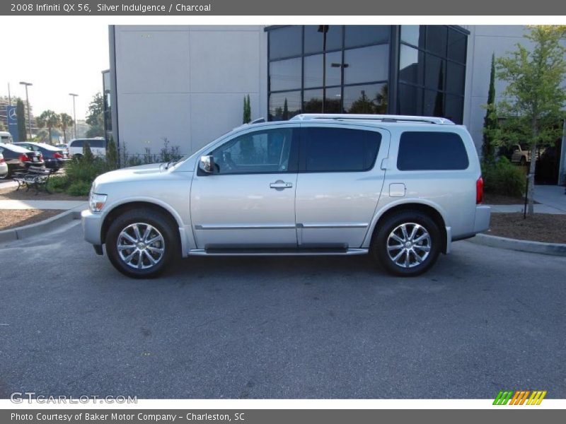 Silver Indulgence / Charcoal 2008 Infiniti QX 56
