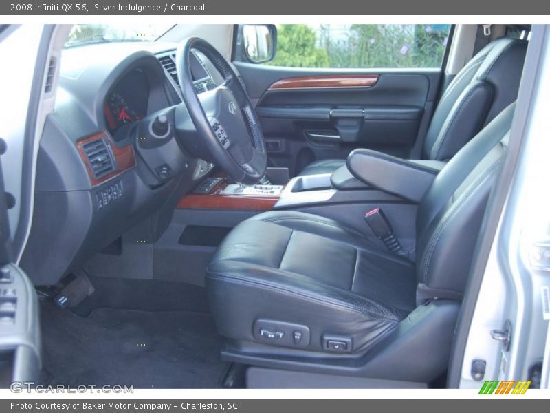 Silver Indulgence / Charcoal 2008 Infiniti QX 56
