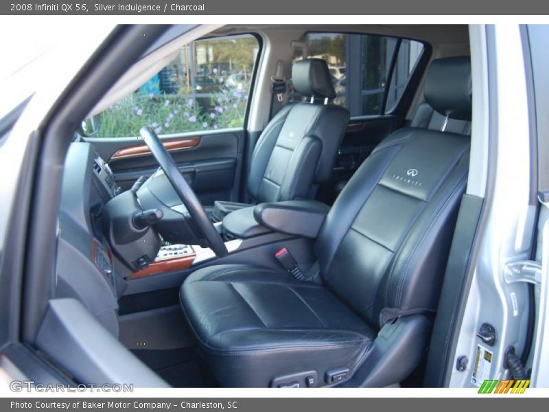 Silver Indulgence / Charcoal 2008 Infiniti QX 56