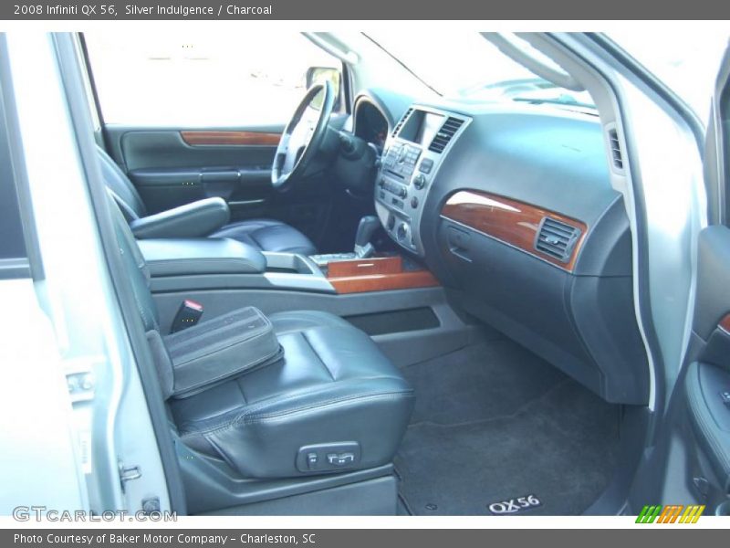 Silver Indulgence / Charcoal 2008 Infiniti QX 56