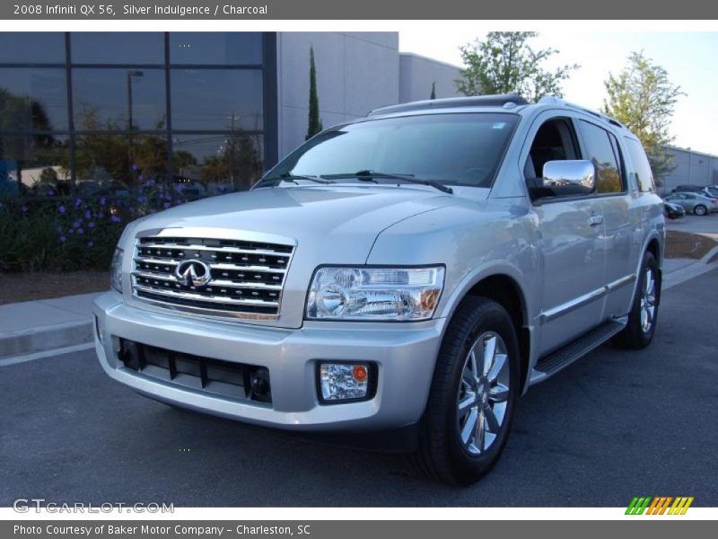 Silver Indulgence / Charcoal 2008 Infiniti QX 56