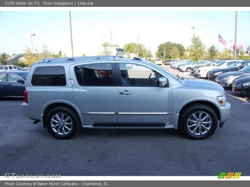 Silver Indulgence / Charcoal 2008 Infiniti QX 56