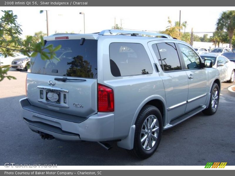 Silver Indulgence / Charcoal 2008 Infiniti QX 56