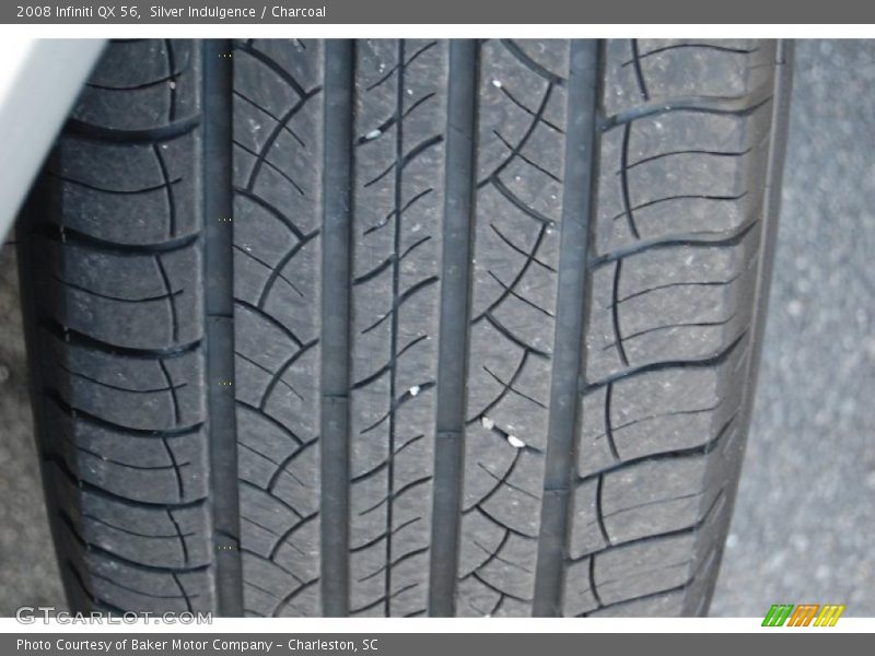 Silver Indulgence / Charcoal 2008 Infiniti QX 56
