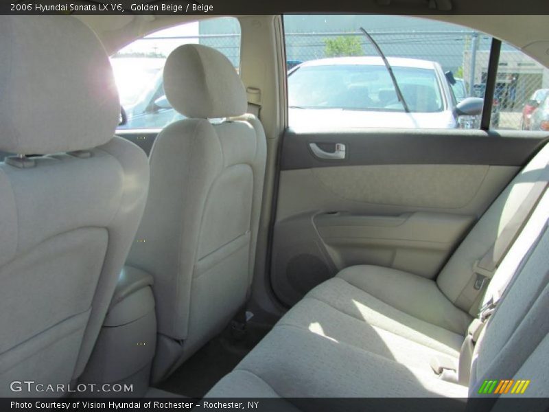 Golden Beige / Beige 2006 Hyundai Sonata LX V6