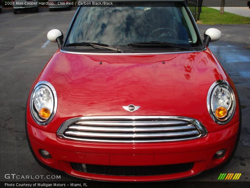 Chili Red / Carbon Black/Black 2007 Mini Cooper Hardtop