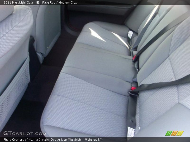 Rave Red / Medium Gray 2011 Mitsubishi Galant ES
