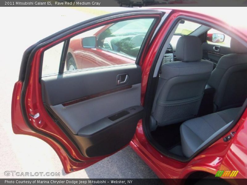 Rave Red / Medium Gray 2011 Mitsubishi Galant ES