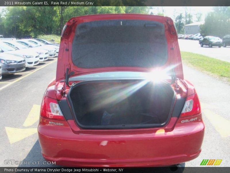 Rave Red / Medium Gray 2011 Mitsubishi Galant ES
