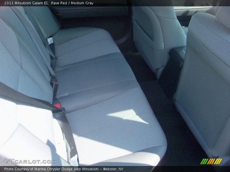 Rave Red / Medium Gray 2011 Mitsubishi Galant ES