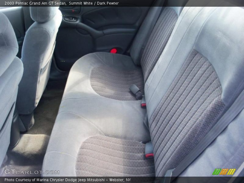 Summit White / Dark Pewter 2003 Pontiac Grand Am GT Sedan
