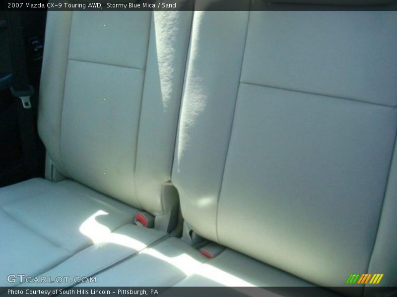 Stormy Blue Mica / Sand 2007 Mazda CX-9 Touring AWD