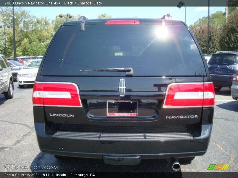 Black / Charcoal Black 2008 Lincoln Navigator Elite 4x4