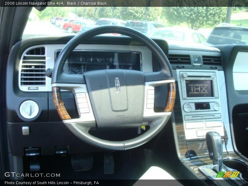 Black / Charcoal Black 2008 Lincoln Navigator Elite 4x4