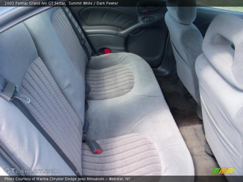 Summit White / Dark Pewter 2003 Pontiac Grand Am GT Sedan