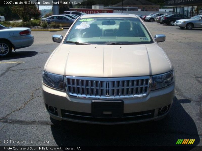 Dune Pearl Metallic / Sand 2007 Lincoln MKZ Sedan