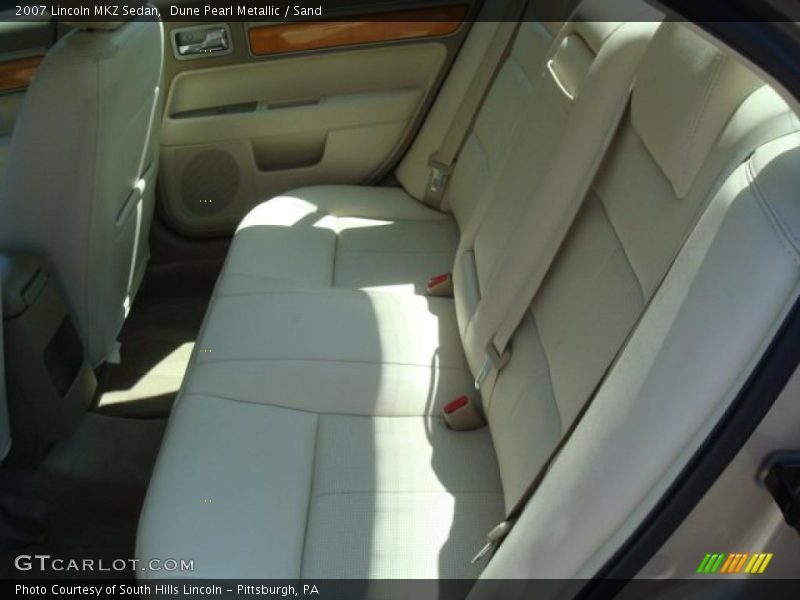 Dune Pearl Metallic / Sand 2007 Lincoln MKZ Sedan