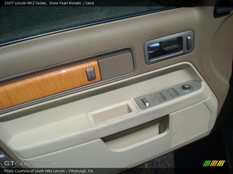 Dune Pearl Metallic / Sand 2007 Lincoln MKZ Sedan