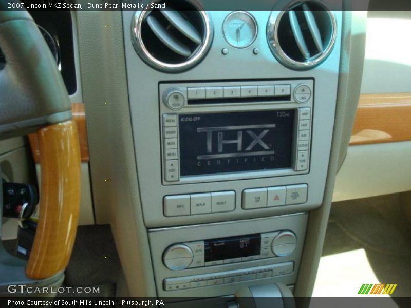 Dune Pearl Metallic / Sand 2007 Lincoln MKZ Sedan