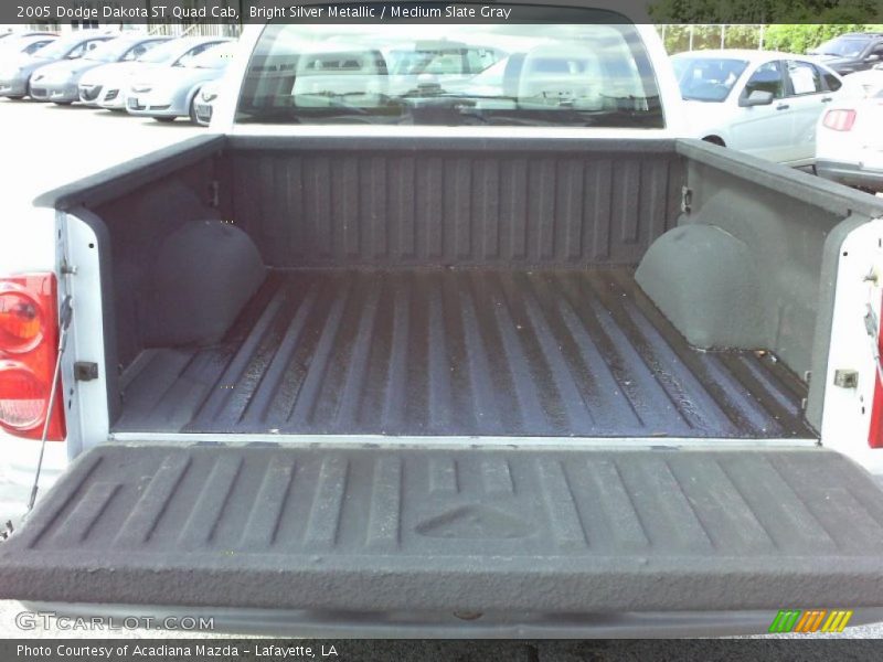 Bright Silver Metallic / Medium Slate Gray 2005 Dodge Dakota ST Quad Cab