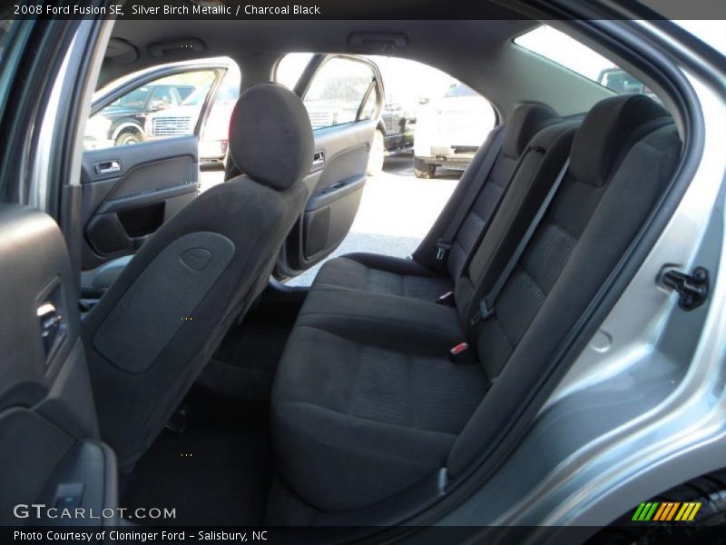 Silver Birch Metallic / Charcoal Black 2008 Ford Fusion SE