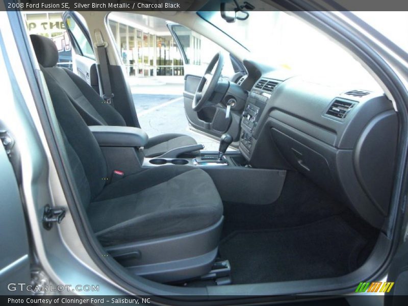 Silver Birch Metallic / Charcoal Black 2008 Ford Fusion SE