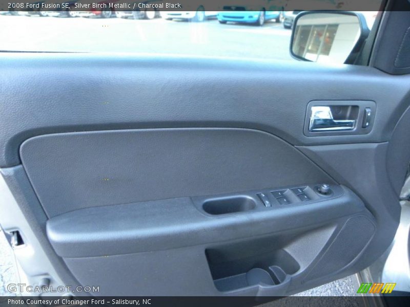 Silver Birch Metallic / Charcoal Black 2008 Ford Fusion SE
