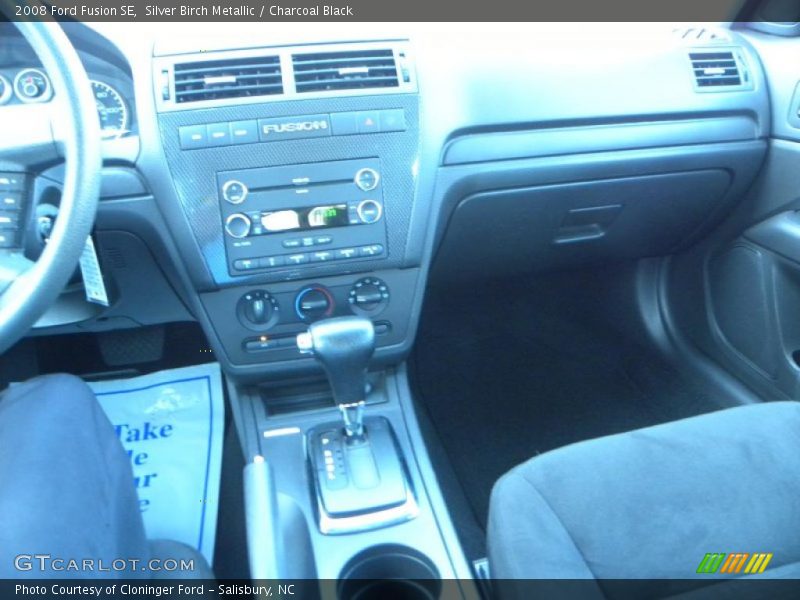 Silver Birch Metallic / Charcoal Black 2008 Ford Fusion SE
