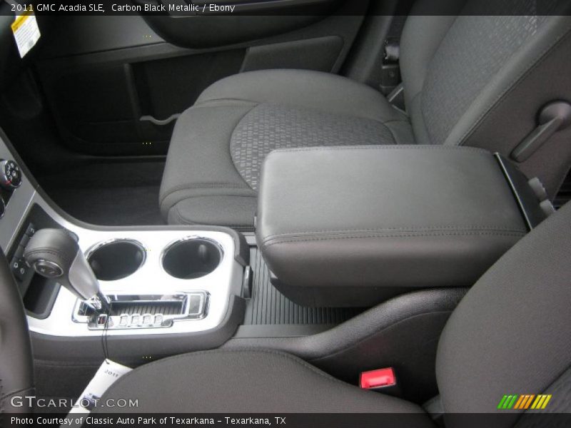 Carbon Black Metallic / Ebony 2011 GMC Acadia SLE