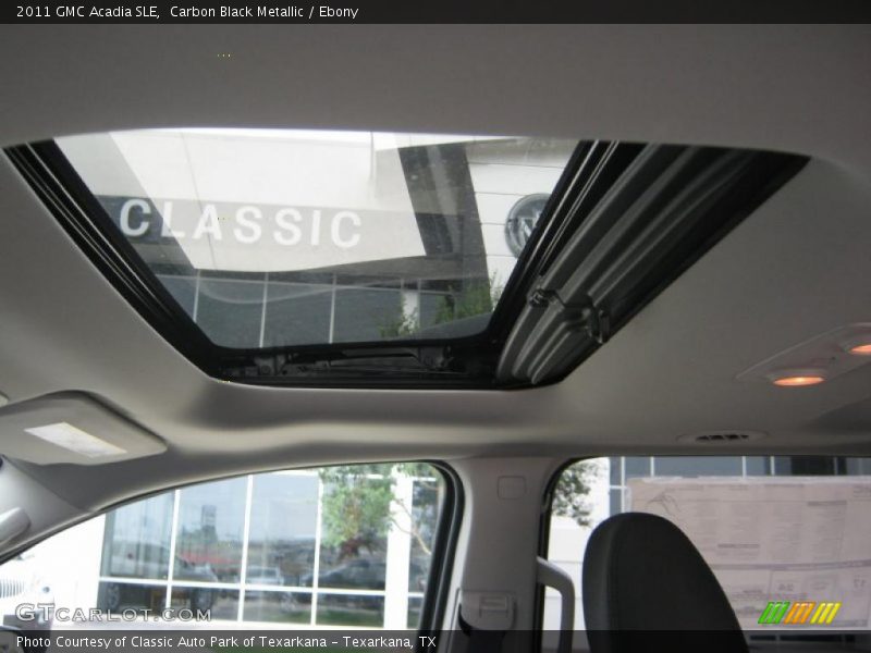 Carbon Black Metallic / Ebony 2011 GMC Acadia SLE