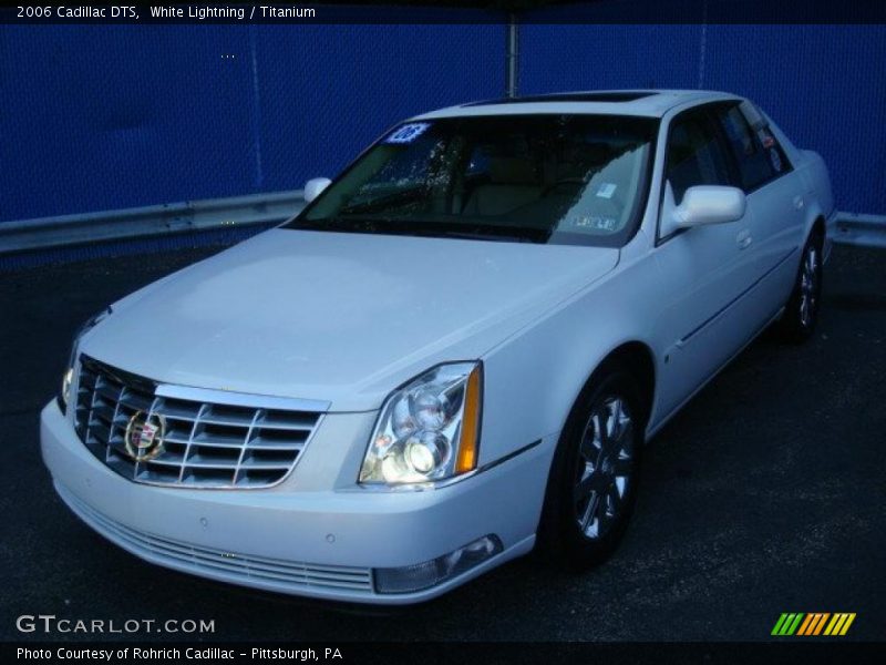 White Lightning / Titanium 2006 Cadillac DTS