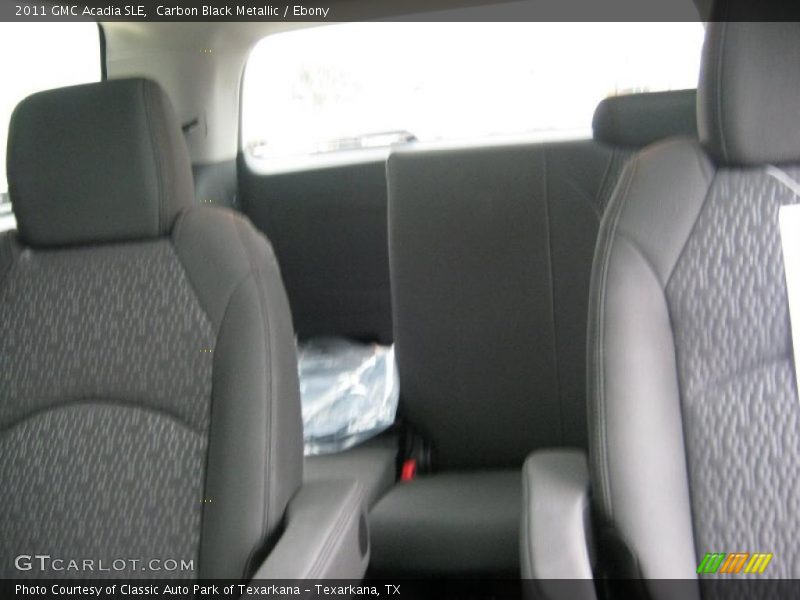 Carbon Black Metallic / Ebony 2011 GMC Acadia SLE