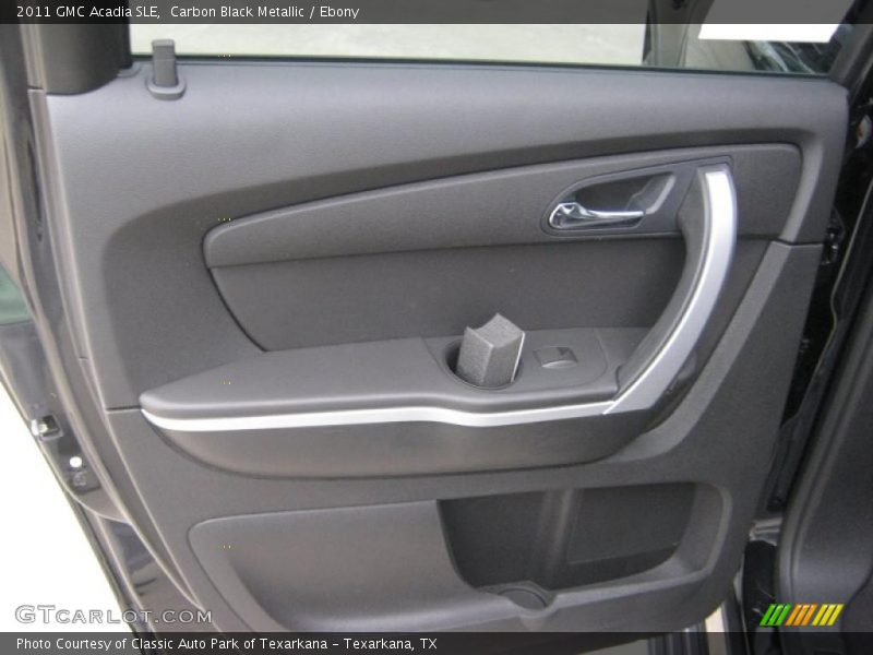 Carbon Black Metallic / Ebony 2011 GMC Acadia SLE