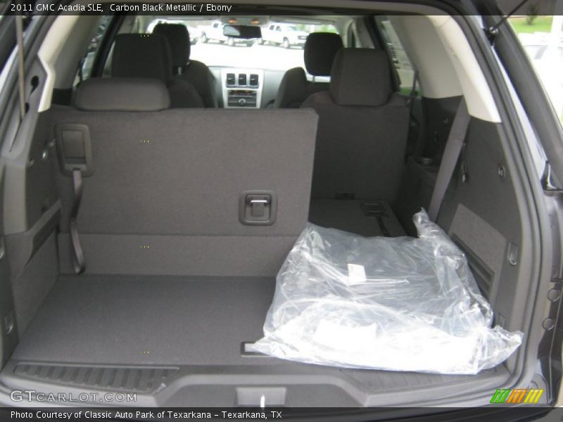 Carbon Black Metallic / Ebony 2011 GMC Acadia SLE