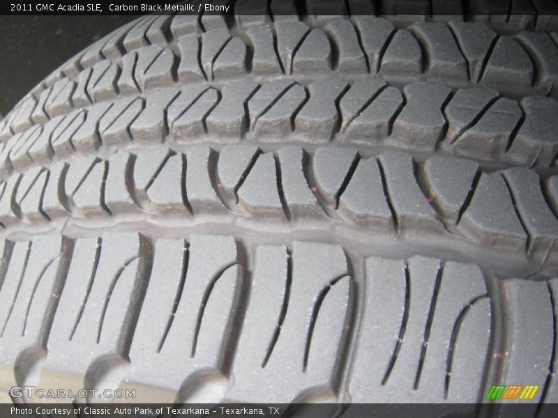 Carbon Black Metallic / Ebony 2011 GMC Acadia SLE