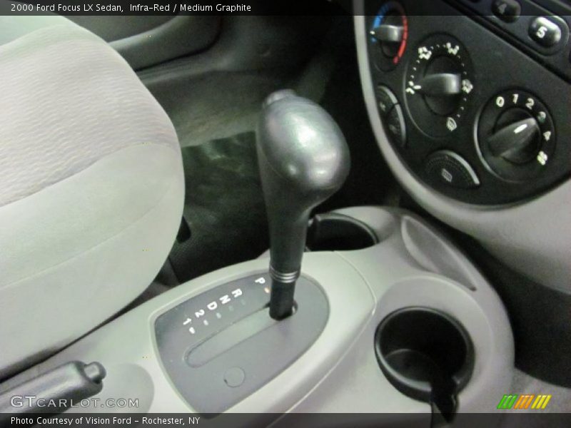 Infra-Red / Medium Graphite 2000 Ford Focus LX Sedan