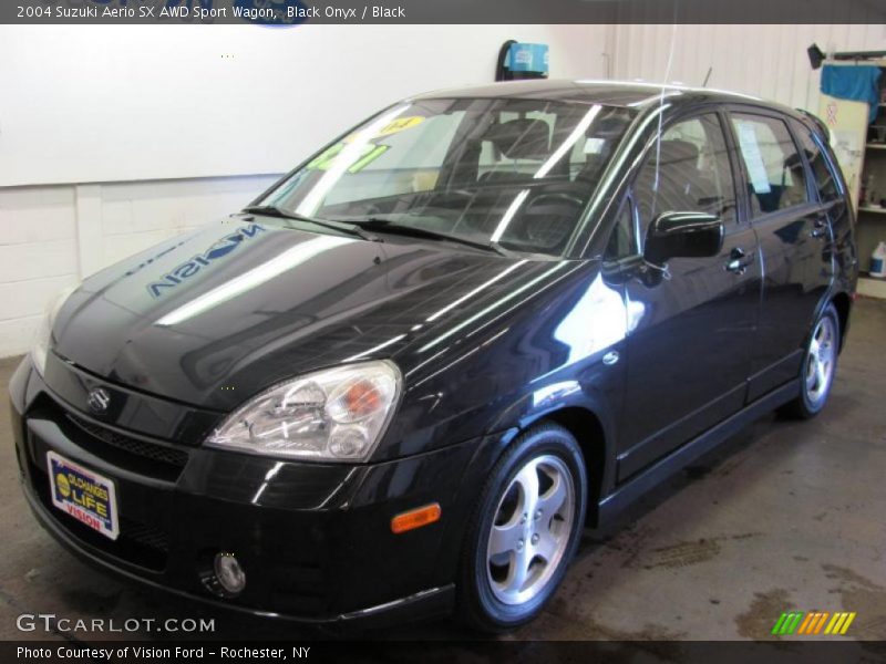 Black Onyx / Black 2004 Suzuki Aerio SX AWD Sport Wagon