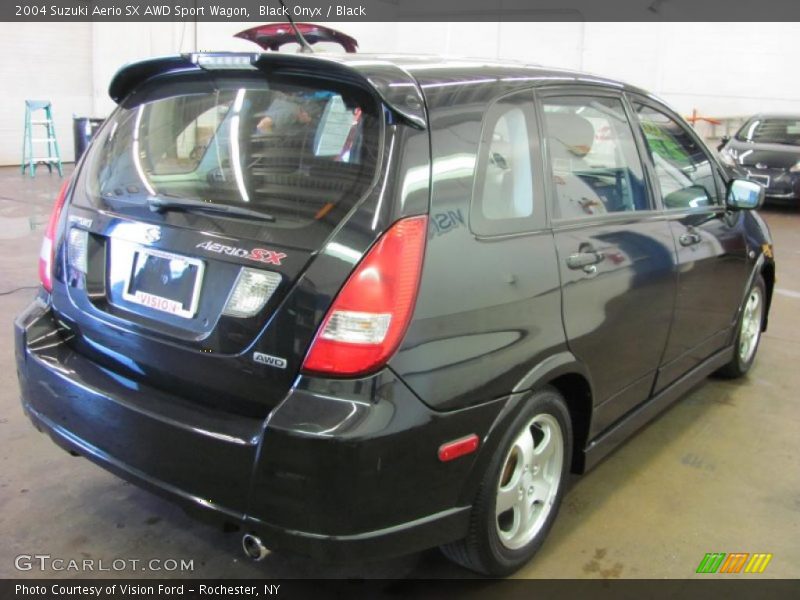 Black Onyx / Black 2004 Suzuki Aerio SX AWD Sport Wagon