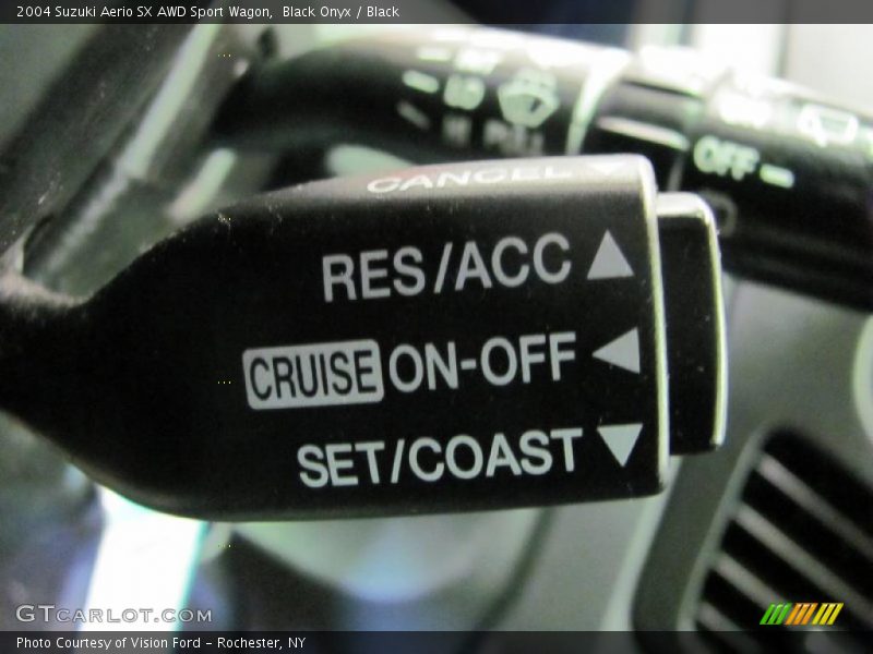 Black Onyx / Black 2004 Suzuki Aerio SX AWD Sport Wagon