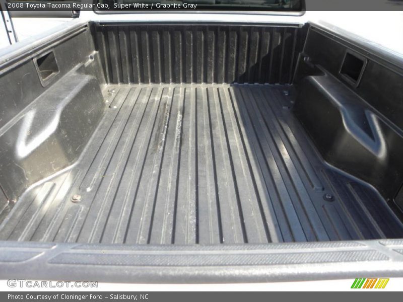 Super White / Graphite Gray 2008 Toyota Tacoma Regular Cab