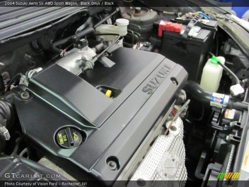 Black Onyx / Black 2004 Suzuki Aerio SX AWD Sport Wagon