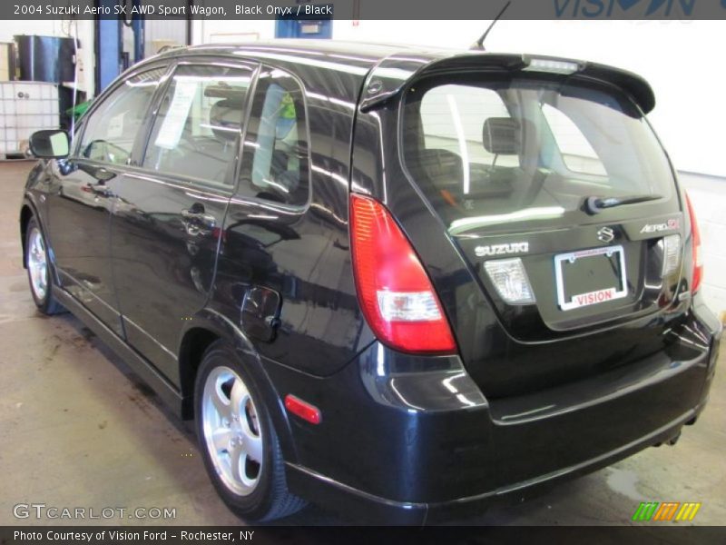 Black Onyx / Black 2004 Suzuki Aerio SX AWD Sport Wagon