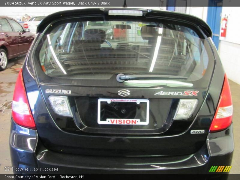 Black Onyx / Black 2004 Suzuki Aerio SX AWD Sport Wagon