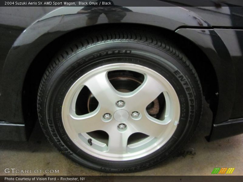 Black Onyx / Black 2004 Suzuki Aerio SX AWD Sport Wagon