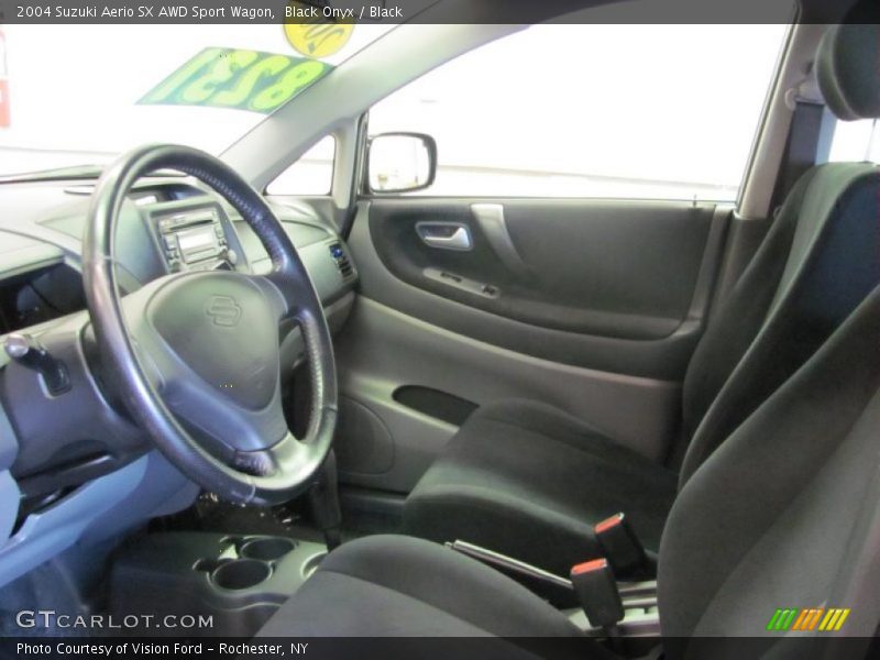 Black Onyx / Black 2004 Suzuki Aerio SX AWD Sport Wagon