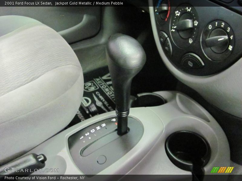 Jackpot Gold Metallic / Medium Pebble 2001 Ford Focus LX Sedan
