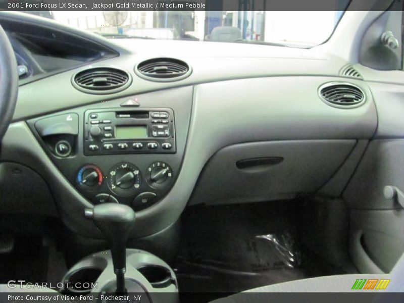 Jackpot Gold Metallic / Medium Pebble 2001 Ford Focus LX Sedan