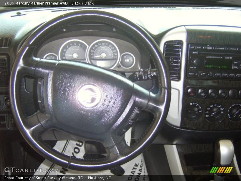 Black / Black 2006 Mercury Mariner Premier 4WD