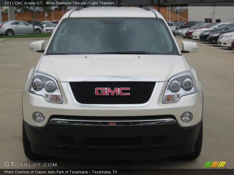 White Diamond Tintcoat / Light Titanium 2011 GMC Acadia SLT